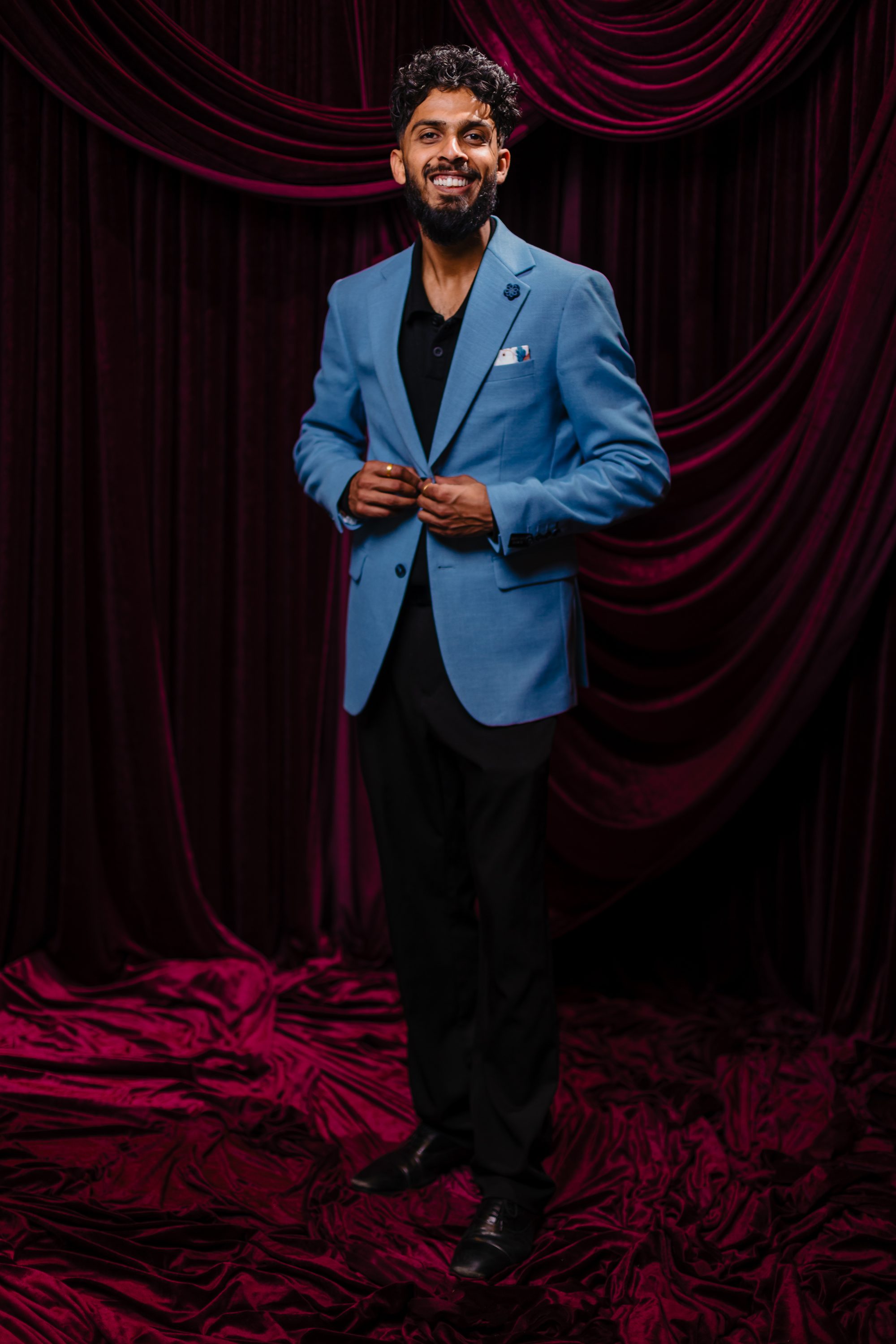 Corporate event portrait
